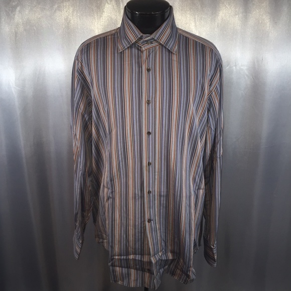 Etro Other - Etro mens striped dress shirt